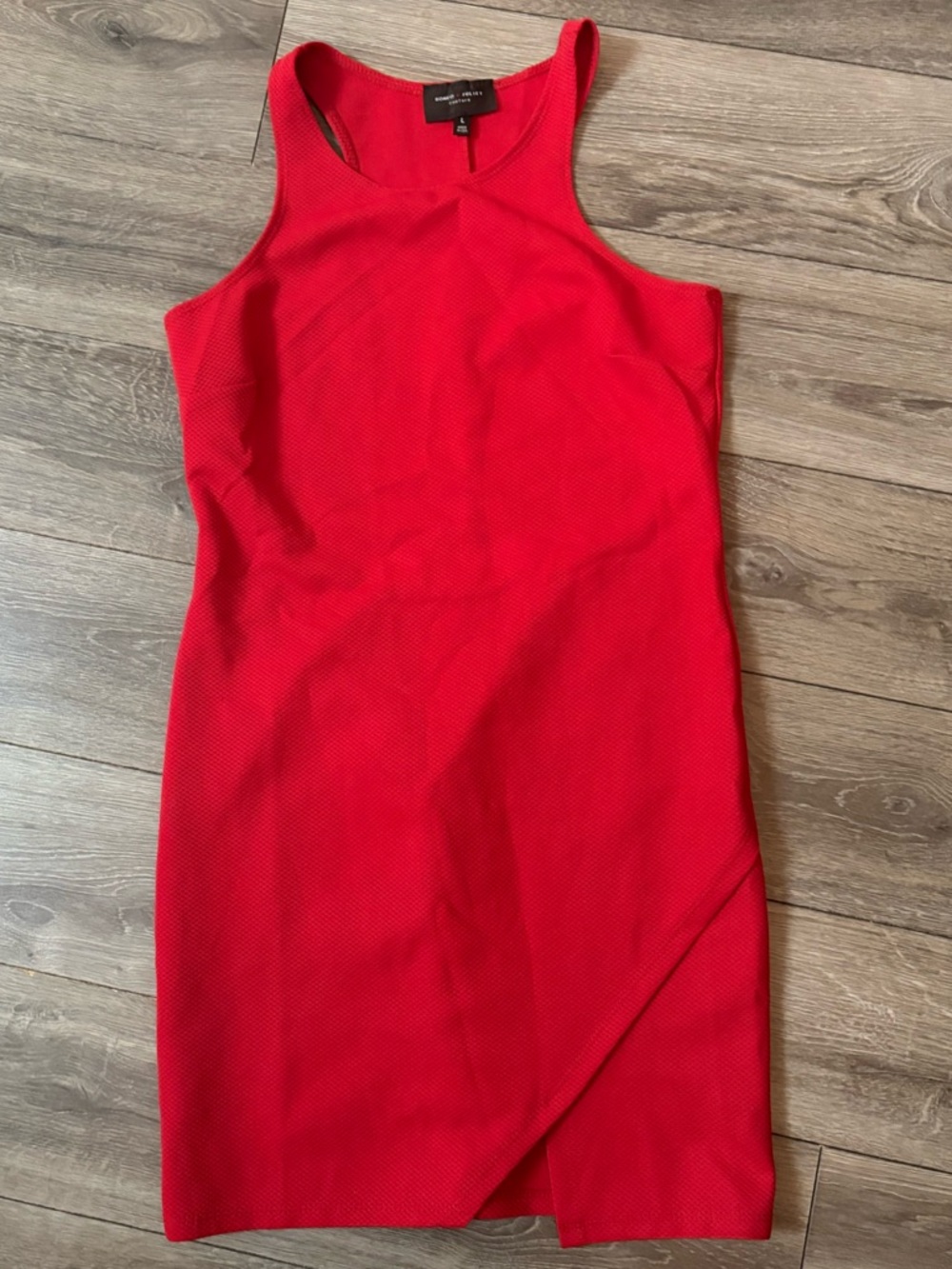 Romeo & Juliet Couture Red Sleeveless Sheath Dress NWOT